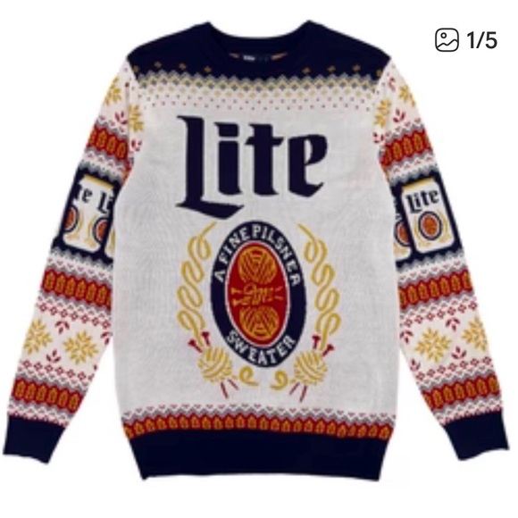 Miller Lite Other - Miller Lite Sweater Limited Edition 2024
